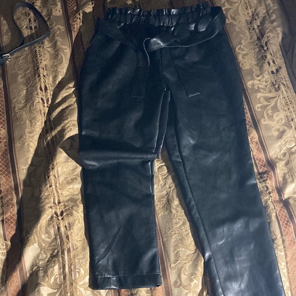 Leather pants